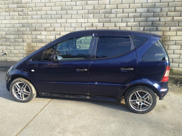 2000 Mercedes-Benz A-Класс 140 I (W168), фиолетовый, 290000 рублей - вид 3