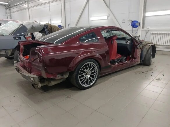 2005 Ford Mustang V, пурпурный, 3300000 рублей - вид 33