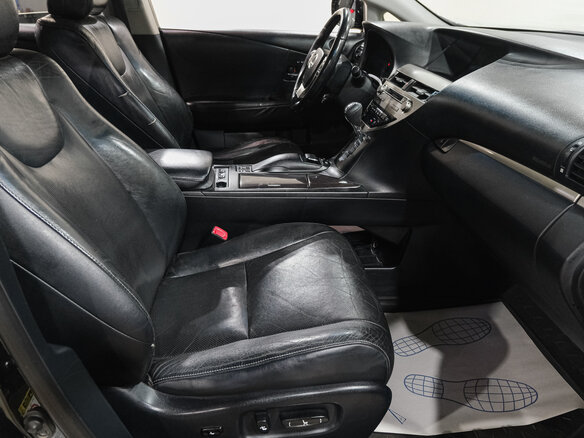 2012 Lexus RX 450h III Рестайлинг, чёрный, 2599000 рублей - вид 10