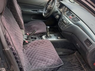 2007 Mitsubishi Lancer IX Рестайлинг, чёрный, 380000 рублей, вид 5