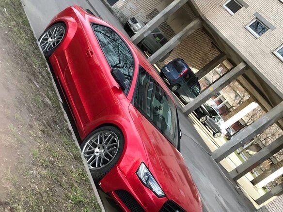 2011 Audi A5 I (8T) Рестайлинг, красный, 1990000 рублей - вид 2