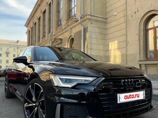 2021 Audi A6 45 TFSI V (C8), чёрный, 4690000 рублей, вид 1