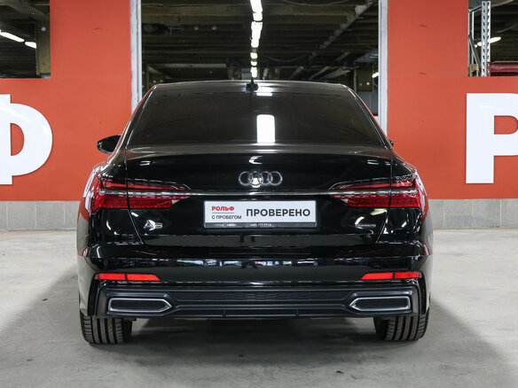 2021 Audi A6 45 TFSI V (C8), чёрный - вид 5