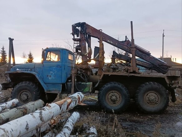 2006 Урал 43443, голубой, 1200000 рублей - вид 1