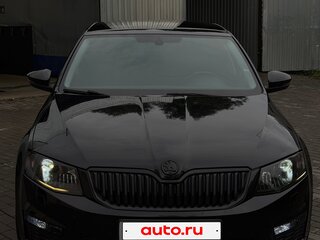 2015 Skoda Octavia III (A7), чёрный, 1580000 рублей, вид 3