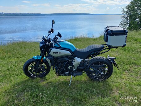 2023 CFMoto 700CL-X Heritage, синий, 560000 рублей, вид 1
