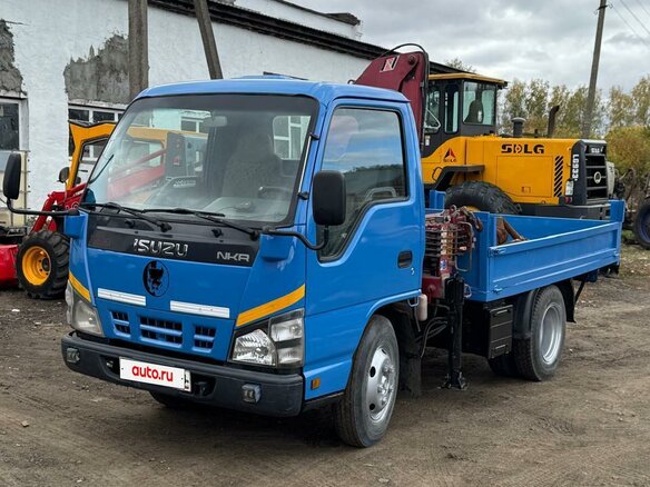 1987 Isuzu Elf (N-series), синий, 999000 рублей - вид 12