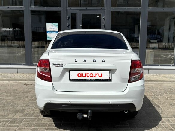 2024 Lada (ВАЗ) Granta I Рестайлинг, белый - вид 18