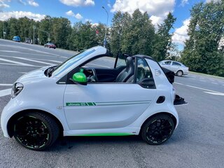 2018 Smart Fortwo electric drive III, белый, 2200000 рублей, вид 3