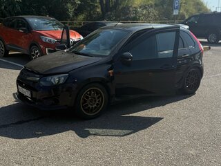 2015 Lada (ВАЗ) Kalina Sport II, чёрный, 1500000 рублей, вид 3