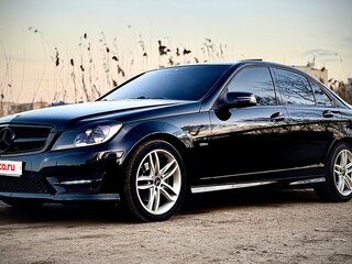 2011 Mercedes-Benz C-Класс 250 III (W204) Рестайлинг, чёрный, 1200000 рублей, вид 1
