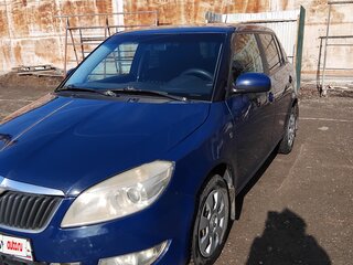 2010 Skoda Fabia II, синий, 550000 рублей, вид 1