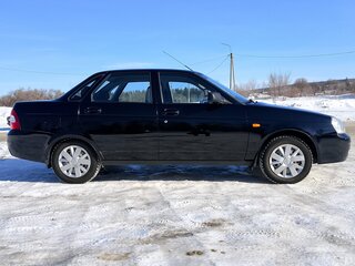 2011 Lada (ВАЗ) Priora I, чёрный, 600000 рублей, вид 2