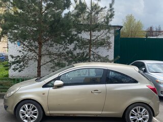 2008 Opel Corsa D, золотистый, 270000 рублей, вид 4
