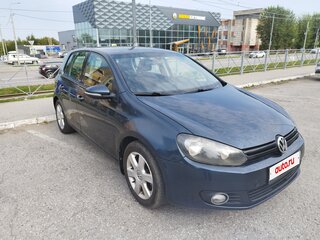 2012 Volkswagen Golf VI, синий, 519000 рублей, вид 3