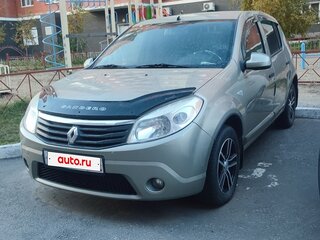 2010 Renault Sandero I, золотистый, 630000 рублей, вид 1