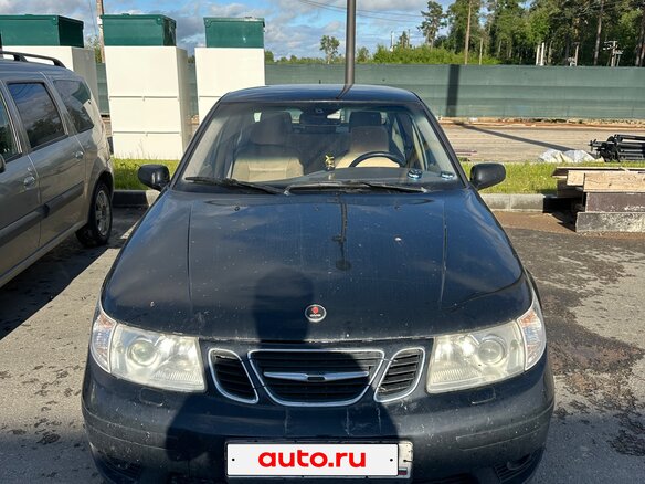 2003 Saab 9-5 I Рестайлинг, чёрный, 850000 рублей - вид 2