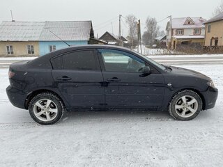 2008 Mazda 3 I (BK) Рестайлинг, чёрный, 580000 рублей, вид 3