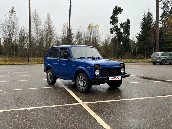 2008 Lada (ВАЗ) 2121 (4x4) I Рестайлинг, синий, 190000 рублей - вид 2