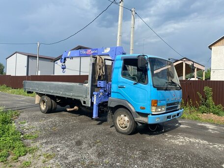2001 Fuso (Mitsubishi) Fighter, синий, 4500000 рублей, вид 2