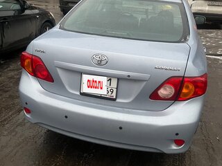 2008 Toyota Corolla X (E140, E150), голубой, 920000 рублей, вид 3