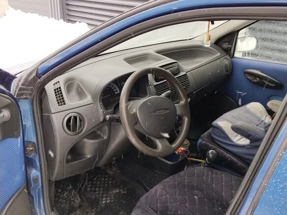 2003 Fiat Punto II, синий, 170000 рублей - вид 4