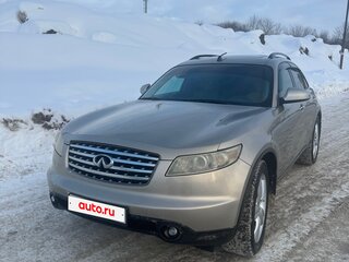 2003 Infiniti FX35 I (S50), коричневый, 850000 рублей, вид 2