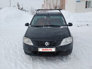 2011 Renault Logan I Рестайлинг, чёрный, 259000 рублей, вид 1