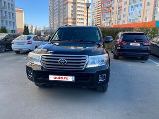 2013 Toyota Land Cruiser 200 Series Рестайлинг 1, чёрный, 3500000 рублей, вид 2