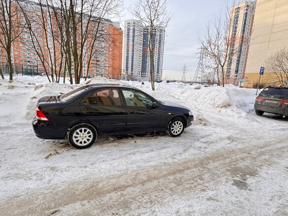 2006 Nissan Almera Classic I, чёрный, 400000 рублей - вид 3