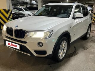 2014 BMW X3 20i xDrive II (F25) Рестайлинг, белый, 2200000 рублей, вид 1