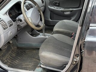 2008 Hyundai Accent ТагАЗ II, чёрный, 330000 рублей, вид 5