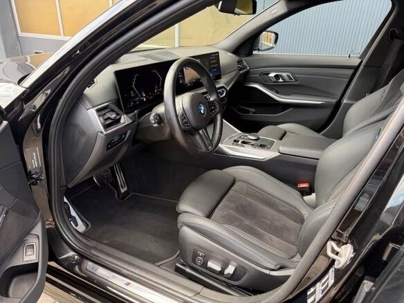 2023 BMW 3 серии 330d VII (G2x) Рестайлинг, чёрный - вид 12