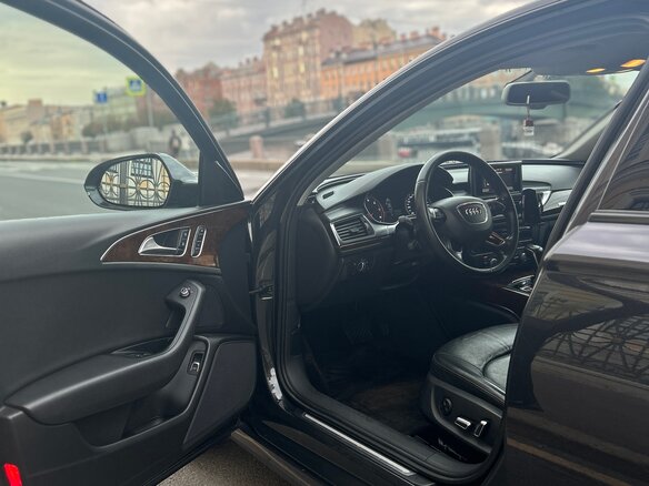 2015 Audi A6 IV (C7) Рестайлинг, серый, 1490000 рублей - вид 18