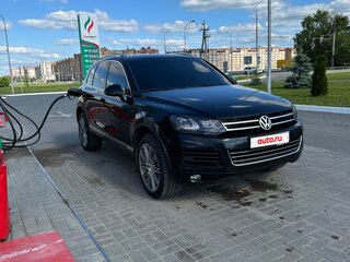 2012 Volkswagen Touareg II, чёрный, 1950000 рублей, вид 3