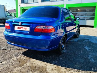 2008 Fiat Albea I Рестайлинг, синий, 350000 рублей, вид 5
