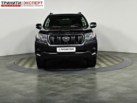 2018 Toyota Land Cruiser Prado 150 Series Рестайлинг 2, серый, 4398000 рублей, вид 2