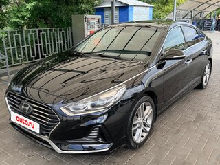 2018 Hyundai Sonata VII (LF) Рестайлинг, чёрный, 1995000 рублей, вид 1