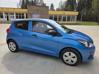 2016 Chevrolet Spark IV, голубой, 750000 рублей, вид 4