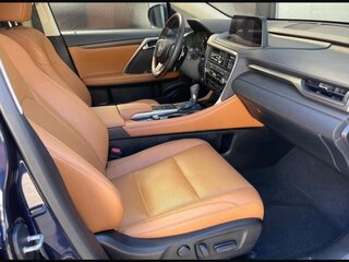 2022 Lexus RX 350 IV Рестайлинг, синий, 4850000 рублей, вид 3