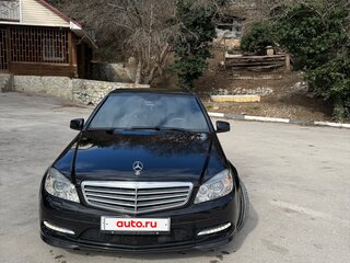 2011 Mercedes-Benz C-Класс 180 BlueEFFICIENCY III (W204), чёрный, 1100000 рублей, вид 2