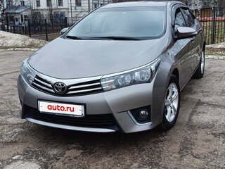 2013 Toyota Corolla XI (E160, E170, E180), золотистый, 1300000 рублей, вид 1