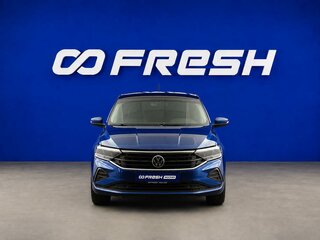 2020 Volkswagen Polo VI, синий, 1775032 рублей, вид 3