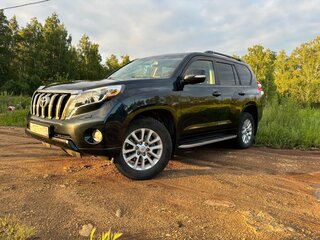 2016 Toyota Land Cruiser Prado 150 Series Рестайлинг 1, чёрный, 3600000 рублей, вид 2