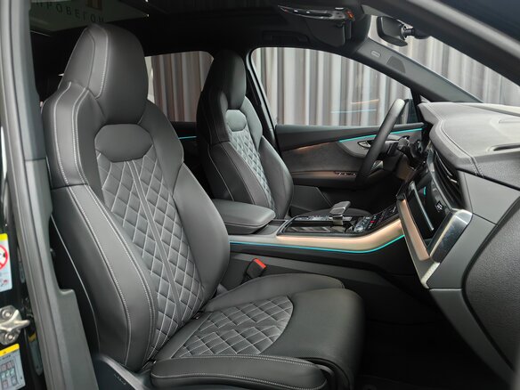 2024 Audi Q7 50 TDI II (4M) Рестайлинг 2, чёрный - вид 23