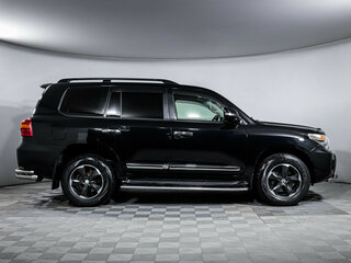 2014 Toyota Land Cruiser 200 Series Рестайлинг 1, чёрный, 4308128 рублей, вид 4