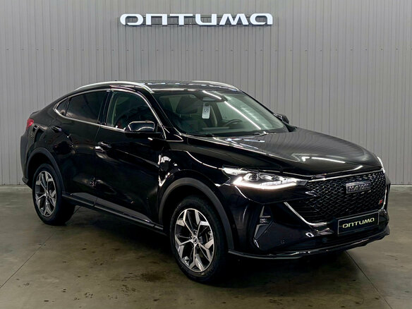 2023 Haval F7x I Рестайлинг, чёрный - вид 2