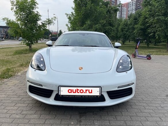 2016 Porsche Cayman III 718 (982), белый, 7500000 рублей - вид 2