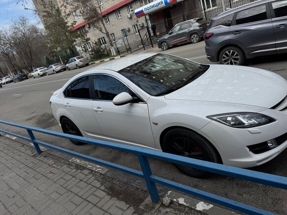 2008 Mazda 6 II (GH), белый, 860000 рублей - вид 6