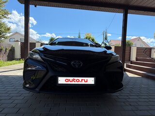 2019 Toyota Camry US Market VIII (XV70), чёрный, 2100000 рублей, вид 2